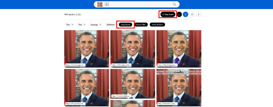 Use the Deep Search feature to search our index more thoroughly.